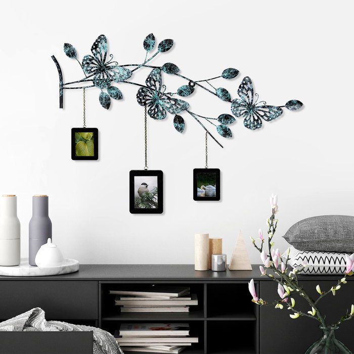 Wallity Dalvere 3 Escultura de pared de metal Multicolor
